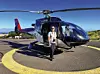 Razgledavanje otoka helikopterom traje jedan sat.