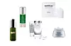 LA MER The Lifting Eye serum za područje oko očiju s efektom zatezanja i brisanja bora / MBR Cross Lift Serum Ultrapeptide za intenzivnu njegu, zaglađivanje i hidrataciju kože lica / NUFACE TRINITY napredni mikrostrujni uređaj za toniranje lica / BIOLOGIQUE RECHERCHE Platysma Sachet Masque maska s učinkom liftinga lica / VICHY Liftactiv Supreme dnevna krema s učinkom liftinga