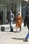 Lukas Nola i Barbara Nola i pas Maca u šetnji.