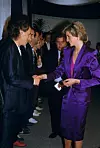 Mark Knopfler i pirnceza Diana 1985.