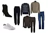 Nine West čizme Sam Edelman 97,50 €/ Tommy Hilfiger muške tenisice 69,90 €/ Boss donji dio trenikre 83,30 €/ Lee Cooper ženski pulover 27,99 €/ Jack&Jones muška jakna 49,99 €/ Galileo muško odijelo 149 €/ s.Oliver ženske traperice 48,49 €