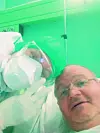 Fotografija s covid odjela bolnice u Dubravi.