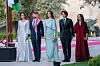 Princeza Rajwa, kraljica Rajna i princeza Salma sa svojim Knot Bottega Veneta torbicama