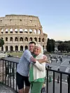 Nikola Brzak s bakom Klarom, svojom najdražom suputnicom