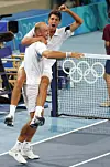 U Ateni je 2004. osvojio brončanu olimpijsku medalju u igri parova s Ivanom Ljubičićem