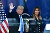 Melania i Donald Trump.