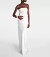 Norma Kamali Crêpe satin gown - 400 eura