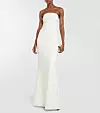 Safiyaa Bridal strapless crêpe gown - prije 1120 eura, sada 896 eura