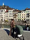 Sandra i Maksim Noel na sunčanom izletu u Ljubljani