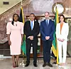 William i Kate s premijerom Jamajke Andrew Holnessom i nejgovom suprugom Juliet Holness.
