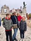 Anja Alavanja Viljevac i sinovi - Jakov (12), Ivor (9) i Dan (3)