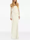 ROTATE BIRGER CHRISTENSEN ruched-details maxi dress - 409 eura