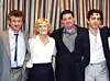 Sean Penn, Eileen Ryan Penn, Chris Penn i Michael Penn, snimljeni 2006.