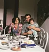 Danijela, Dino i Ella Dvornik početkom devedestih
