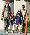 Mila Kunis i Ashton Kutcher s djecom idu u izviđače