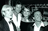 U Studiju 54 tulumario je s glumicom Brooke Shields, dizajnerom Calvinom Kleinom i Steveom Rubellom, suvlasnikom tog kultnog njujorškog kluba
