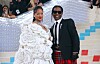 Mandatory Credit: Photo by Guerin Charles/ABACA/Shutterstock (13894852l) Pregnant Rihanna along with Asap Rocky attends the 2023 Costume Institute Benefit celebrating Karl Lagerfeld: A Line of Beauty at Metropolitan Museum of Art in New York City, NY, USA on May 01, 2023. Pregnant Rihanna Attends The Met Gala - NYC, New York City, United States - 01 May 2023