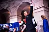 United States Senator Joseph Biden (Democrat of Delaware) waves to supporters after announcing his intention to run for the 1988 Democratic presidential nomination in Washington, D.C. on June 9, 1987. Credit: Howard L. Sachs / CNP/AdMedia,Image: 550189269, License: Rights-managed, Restrictions: , Model Release: no, Credit line: CNP/AdMedia / ADMedia / Profimedia
