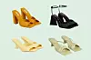 Sandale Gia Borghini x Rosie Huntington-Whiteley; Mytheresa (405 funti)/ sandale The Attico; Mytheresa (600 funti)/ mules natikače Gia Borghini; Mytheresa (335 funti)/ mules natikače By Far (2950 kn)