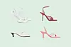 Sandale Gia Borghini x Rosie Huntington-Whiteley; Mytheresa (430 funti)/ sandale Zara (299,90 kn)/ natikače Mango (349,90 kn)/ sandale s niskom petom Mango (349,90 kn)