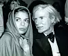 Warhol i glumica Bianca Jagger