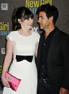 Supružnici na premijeri stote epizode televizijskog serijala ‘New Girl‘ 2016.