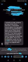 Screenshot spornog komentara