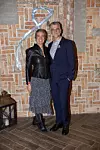 Svi za njega donatorska vecera Voditelj veceri Milan Majerovic-Stilinovic i supruga Pilar Majerovic Loft restoran, Westgate. Fotograf Matej Dokic 280120