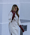 Melania Trump dočekuje drvce