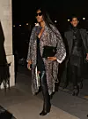 Naomi Campbell na putu prema hotelu nakon Kanyeove revije