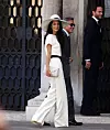 U rujnu 2014. vjenčali su se u Veneciji - za civilno vjenčanje Amal Clooney odabrala je top i hlače dizajnerice Stelle McCartney