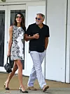 Amal i George Clooney 2023. pri dolasku na Filmski festival u Veneciji