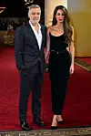 George i Amal Clooney na premijeri filma 'The Boys in the Boat', 2023. godine