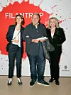Kostimografkinja Barbara Bourek, Saša Šekoranja i producentica predstave Lidija Ivanda