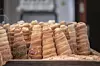 Trdelnik at a bakery in Prague - Czech Republic