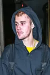 New York, NY - Justin Bieber is looking bright but casual in a black hoodie and yellow pants as he steps out for a solo stroll in New York. Bieber, who is in town with wife Hailey Baldwin, has admitted that he is struggling with depression and that the couple is attending counseling. Pictured: Justin Bieber *UK Clients - Pictures Containing Children Please Pixelate Face Prior To Publication*, Image: 414388491, License: Rights-managed, Restrictions: , Model Release: no, Credit line: BACKGRID / Backgrid USA / Profimedia