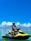 Osim supom, vozila se i jet-skijem.
