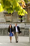 Dan nakon vjenčanja pozirali su fotografima u Buckinghamskoj palači