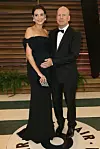 Emma Heming i Bruce Willis na dodjeli Oscara 2014.