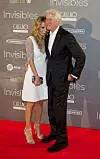 Richard Gere i Alejandra Silva na filmskoj premijeri u Madridu 2015.