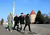 Holivudski glumac Kevin Spacey prosetao je centrom grada u drustvu Jakova Sedlara i njegovog sina Dominika Sedlara.