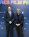 Direktor festivala Boris T. Matić i direktor fotografije Vanja Černjul