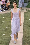 MILAN, ITALY – SEPTEMBER 19: A model walks the runway at the Luisa Beccaria show during the Milan Fashion Week Spring/Summer 2020 on September 19, 2019 in Milan, Italy. (Photo by Estrop/Getty Images)