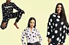 Komplet DKNY; Asos (103.99 €) / kardigan Violet Romance; Asos (20,35 € - akcijska cijena) / haljina Asos Design (34,99 €)