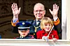 Proslava Nacionalnog dana prošle godine: knez Albert II i djeca Jacques i Gabriella