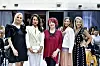 Split, 180620. U hotelu Corner odrzao se Gloria event na temu Familija. Moderatorica je bila Barbara Kolar, a sudjelovale su Edita Lucic Jelic, Zorica Kondza i Monika Sablic Na fotografiji: Edita Lucic Jelic, Monika Sablic, Zorica Kondza, Alemka Ostrihon i Barbara Kolar Foto: Nikola Vilic / CROPIX