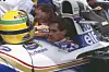 Ayrton u bolidu snimljen prije utrke u kojoj je izgubio život