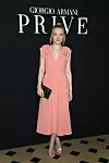 Glumica Dakota Fanning prisustvovala je na reviji Giorgio Armani Prive Haute Couture Proljeće/Ljeto 2019.