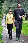 Los Feliz, CA - *EXCLUSIVE* - Emma Roberts and her beau Garrett Hedlund arrive for a hike on the hills of the Griffith Observatory in Los Angeles. BACKGRID USA 19 MARCH 2020,Image: 507833209, License: Rights-managed, Restrictions: , Model Release: no, Credit line: Terma / BACKGRID / Backgrid USA / Profimedia