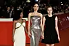 Angelina Jolie, Zahara Marley Jolie i Shiloh Jolie na crvenom tepihu filmskog festivala u Rimu 2020. godine